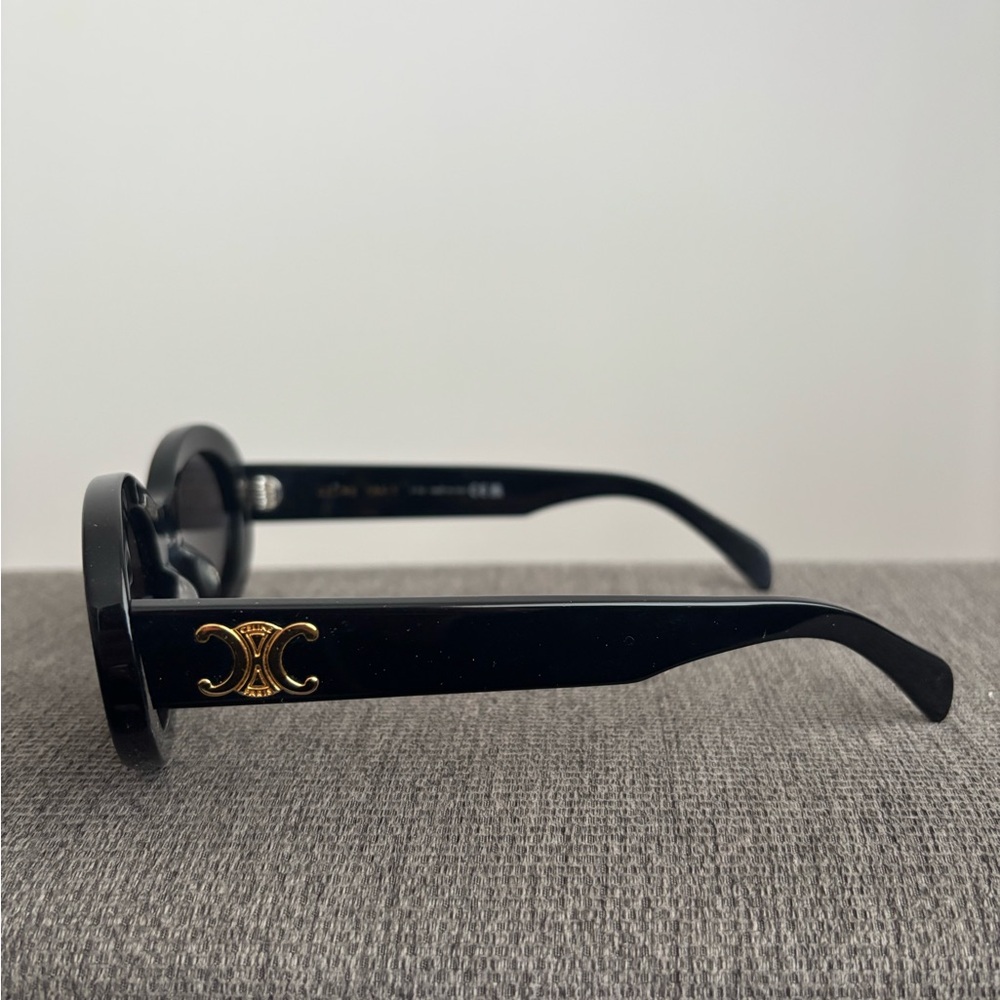 Celine Triomphe 01 Sunglasses in acetate - Picture 8 of 9